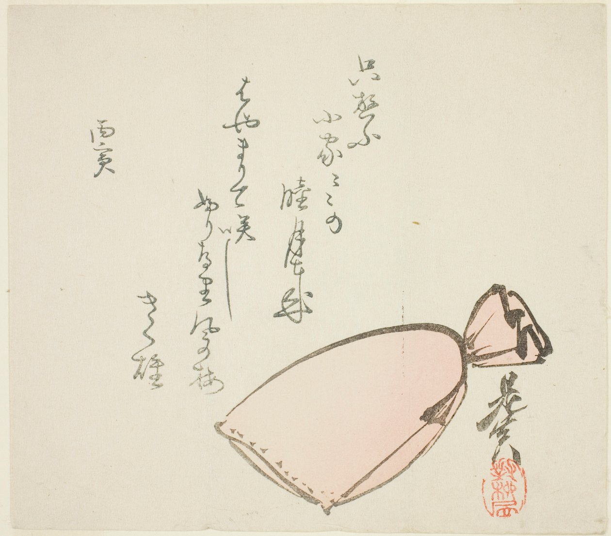 Un sac - Shibata Zeshin