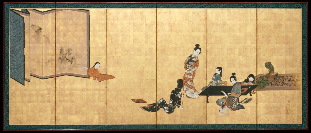 Parodie des quatre arts - Shibata Zeshin