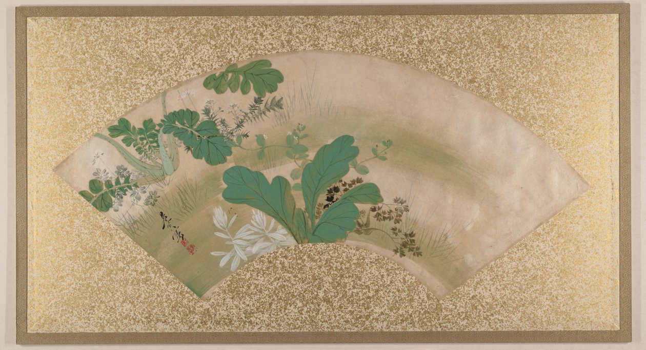 Diverses plantes et herbes - Shibata Zeshin