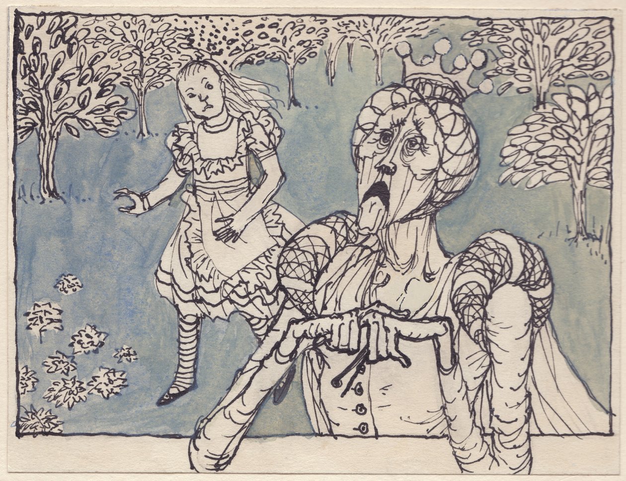 Alice et la Reine Blanche - Shirley Markham