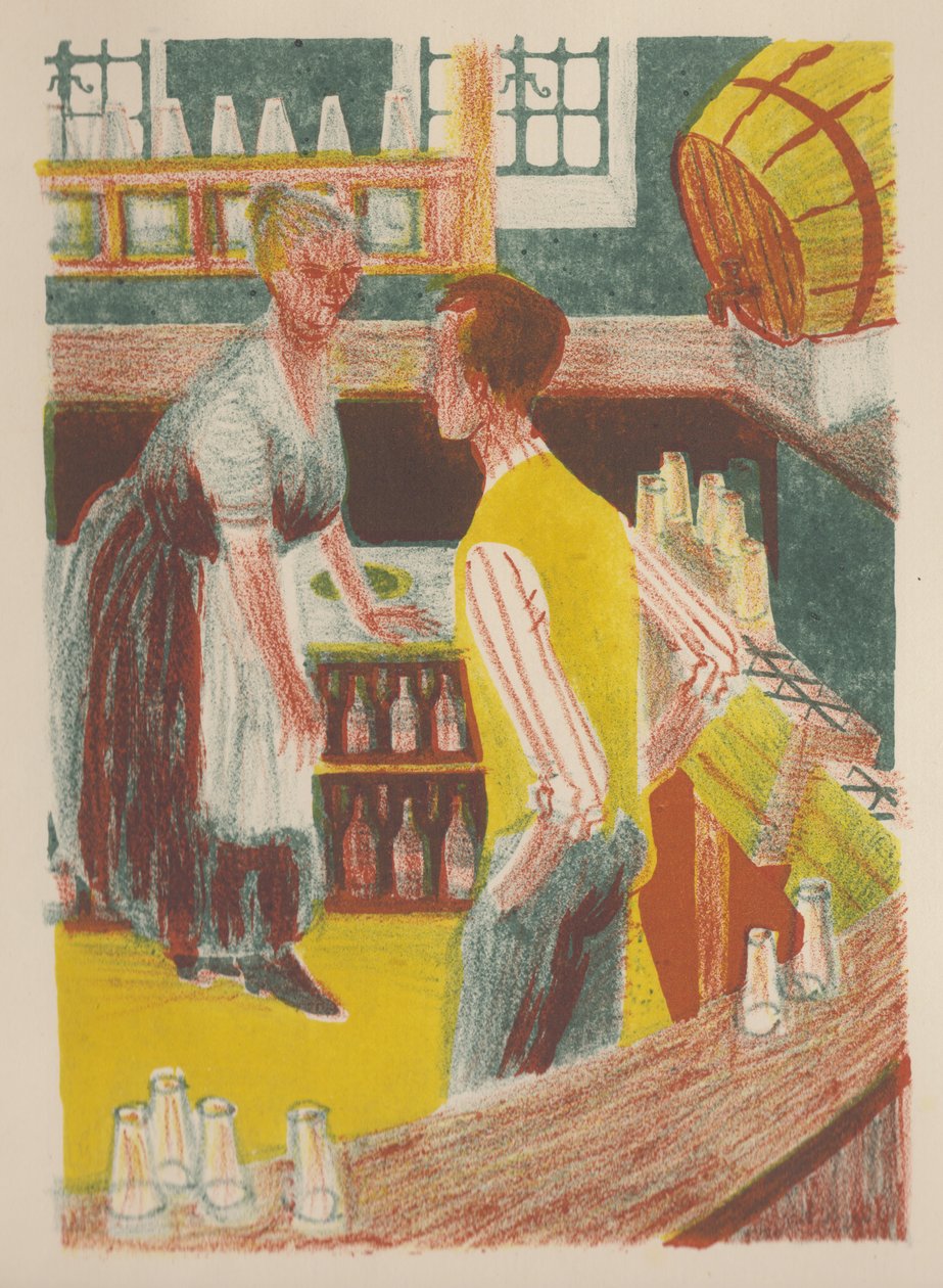 Derrière le bar - Shirley Markham
