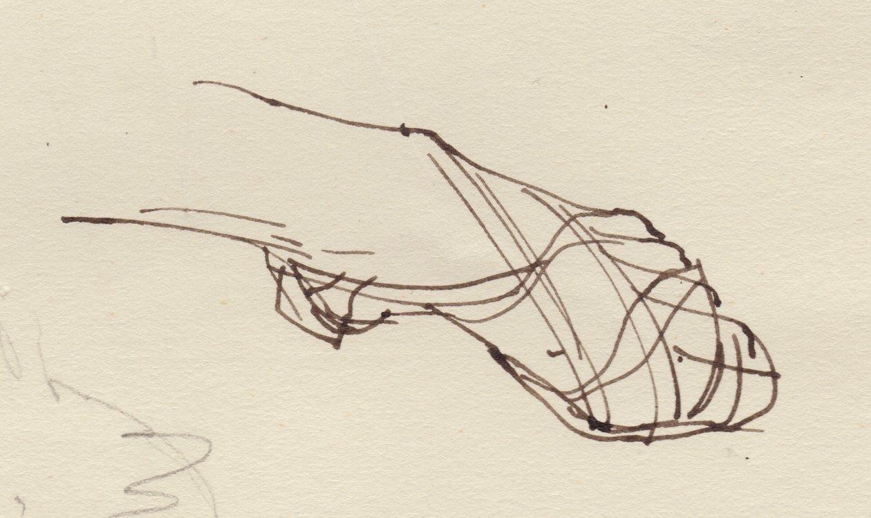 Étude de pied, vers 1950 - Shirley Markham