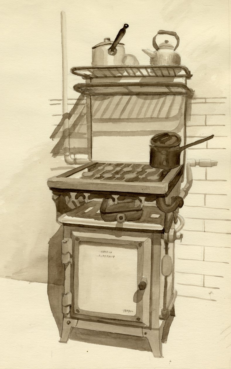 Cuisinière à gaz, 1951 - Shirley Markham
