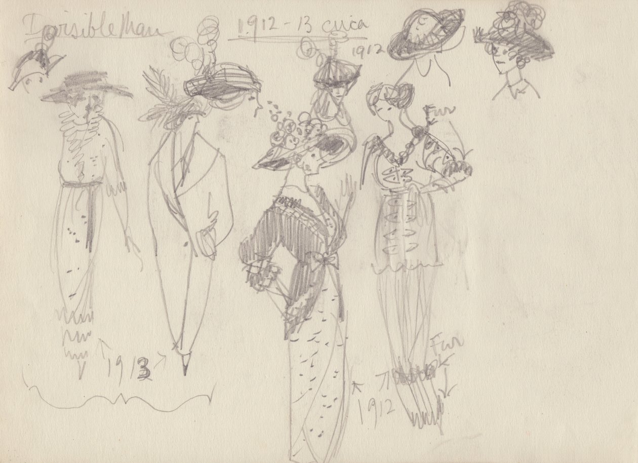 Costume historique, vers 1950 - Shirley Markham