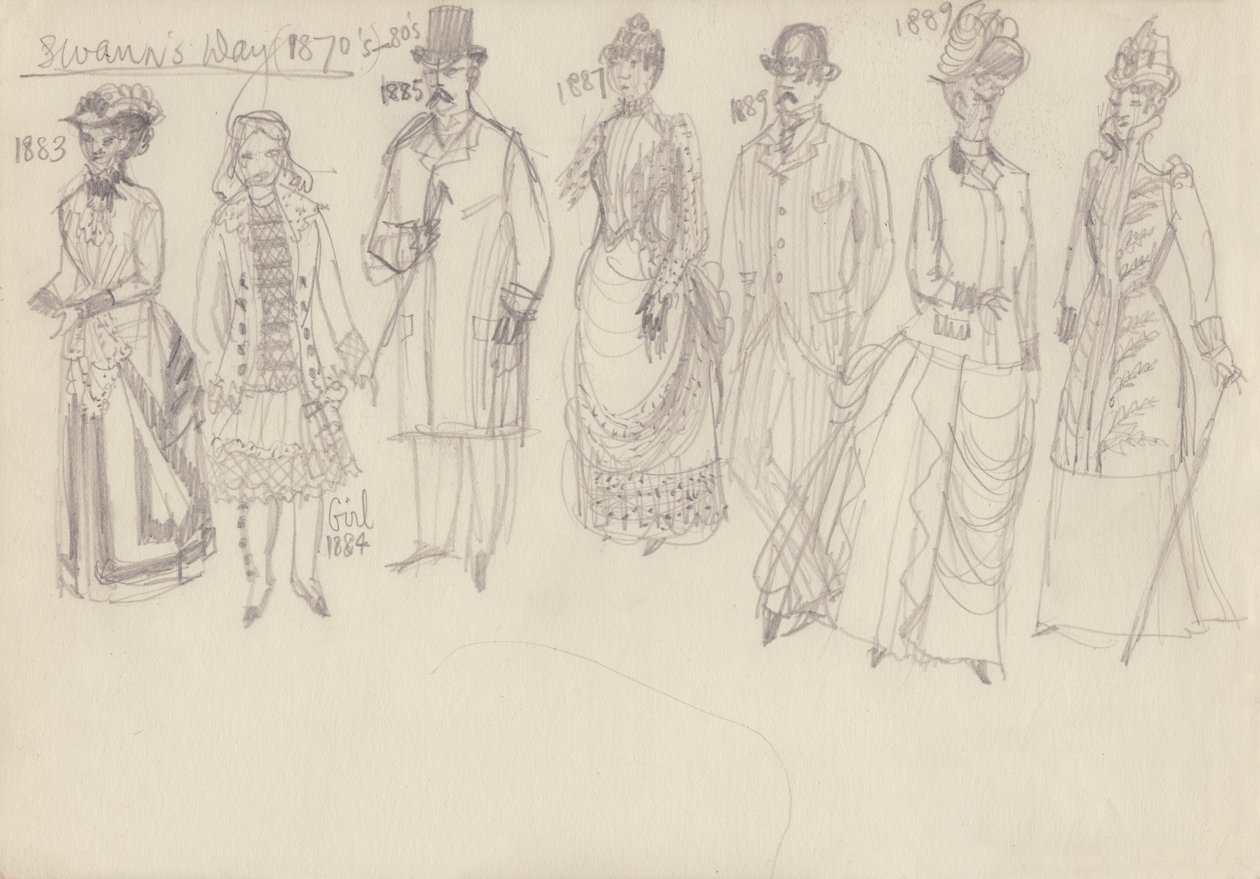 Costume historique, c1950 - Shirley Markham