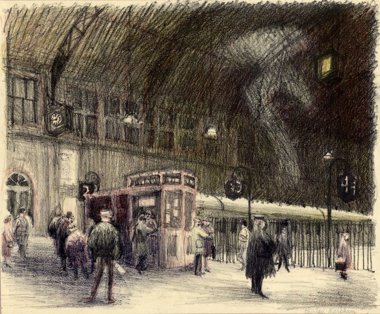 Gare ferroviaire - Shirley Markham