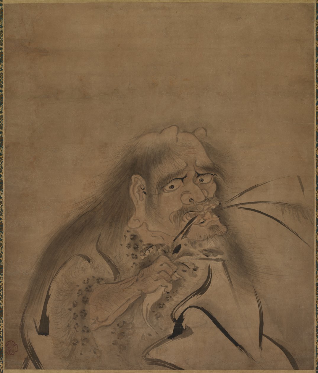 Portrait de Shinno, fin des années 1400-début des années 1500 - Shoryo