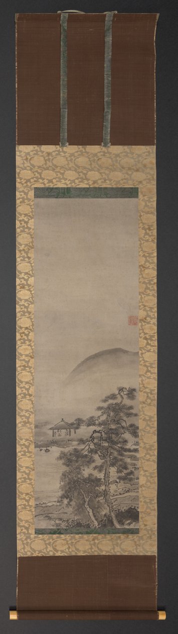 Paysages avec figures (une paire) - Shugetsu Tokan