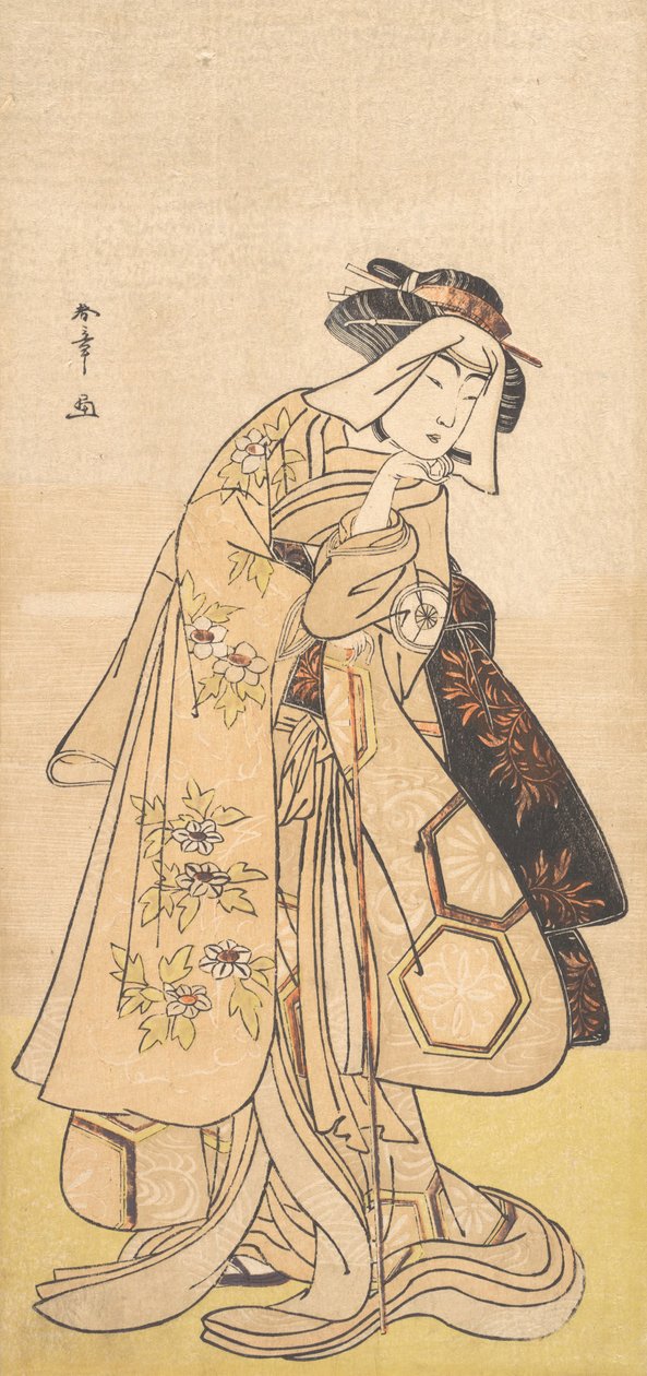 Le Quatrième Iwai Hanshiro en Femme - Shunsho