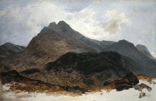 Étude de montagne - Sidney Richard (circle of) Percy