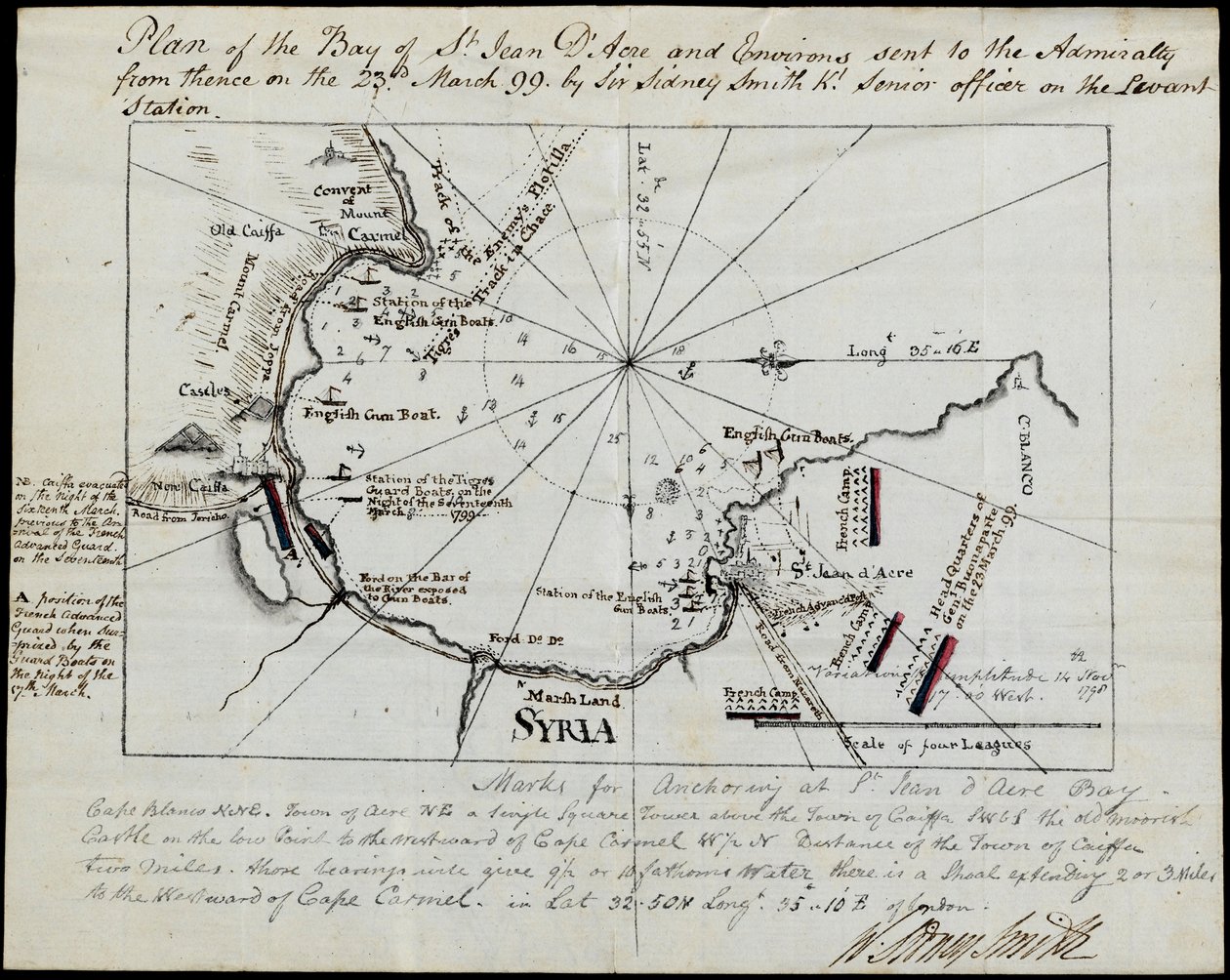Plan de la baie de Saint-Jean-d