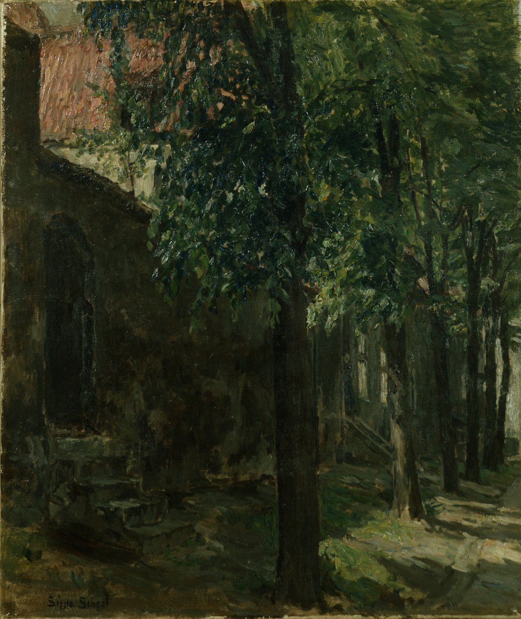 Rue à Lübeck, Allemagne - Signe Scheel