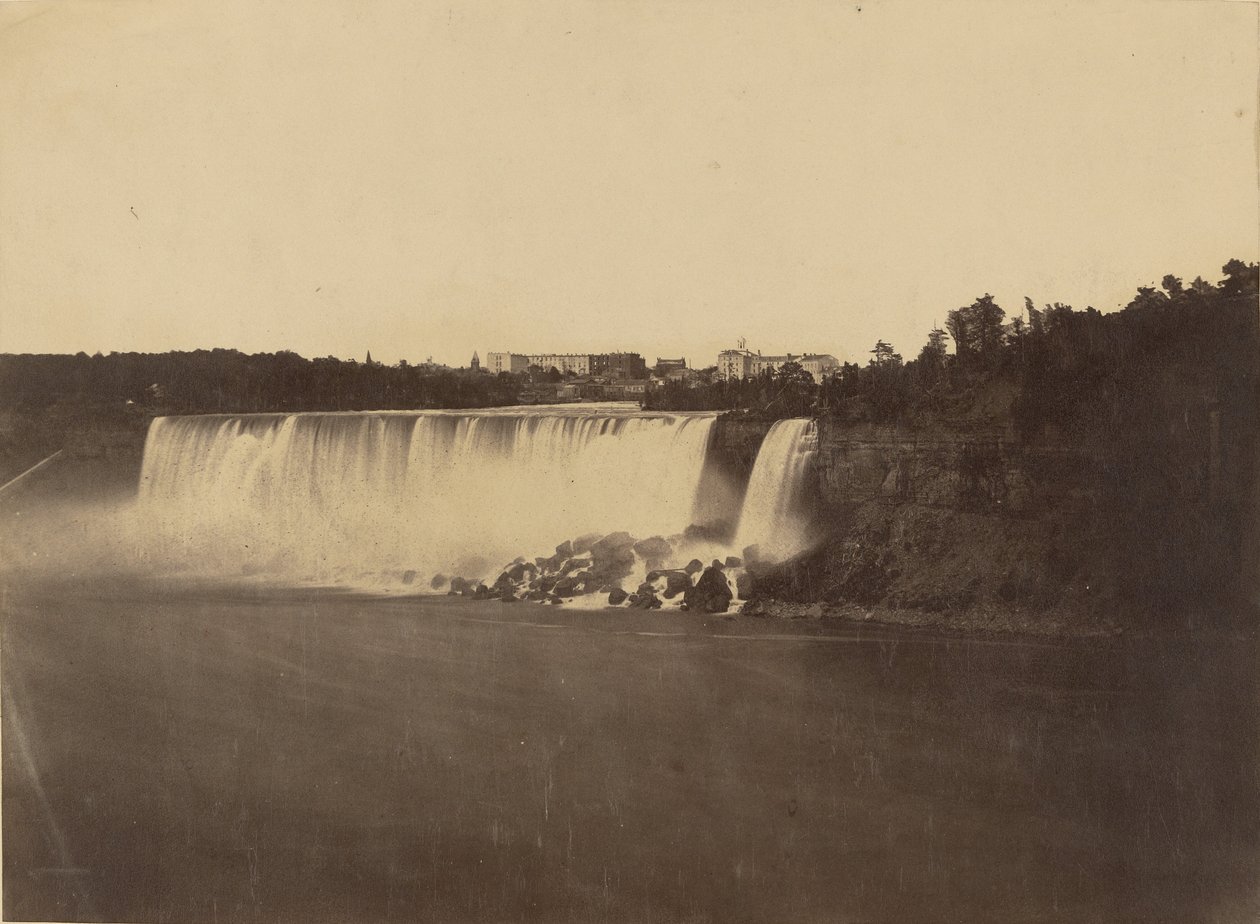 Chutes américaines, ville de Niagara - Silas A. Holmes