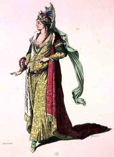 Costume de théâtre, fac-similé par A. Guillaumot Fils - Silvestre (after)