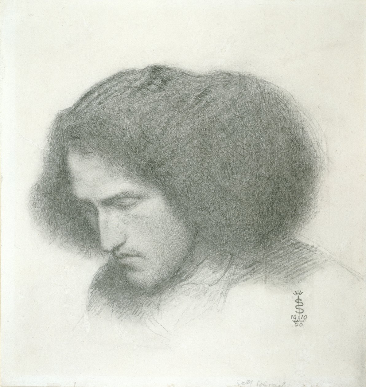 Autoportrait - Simeon Solomon