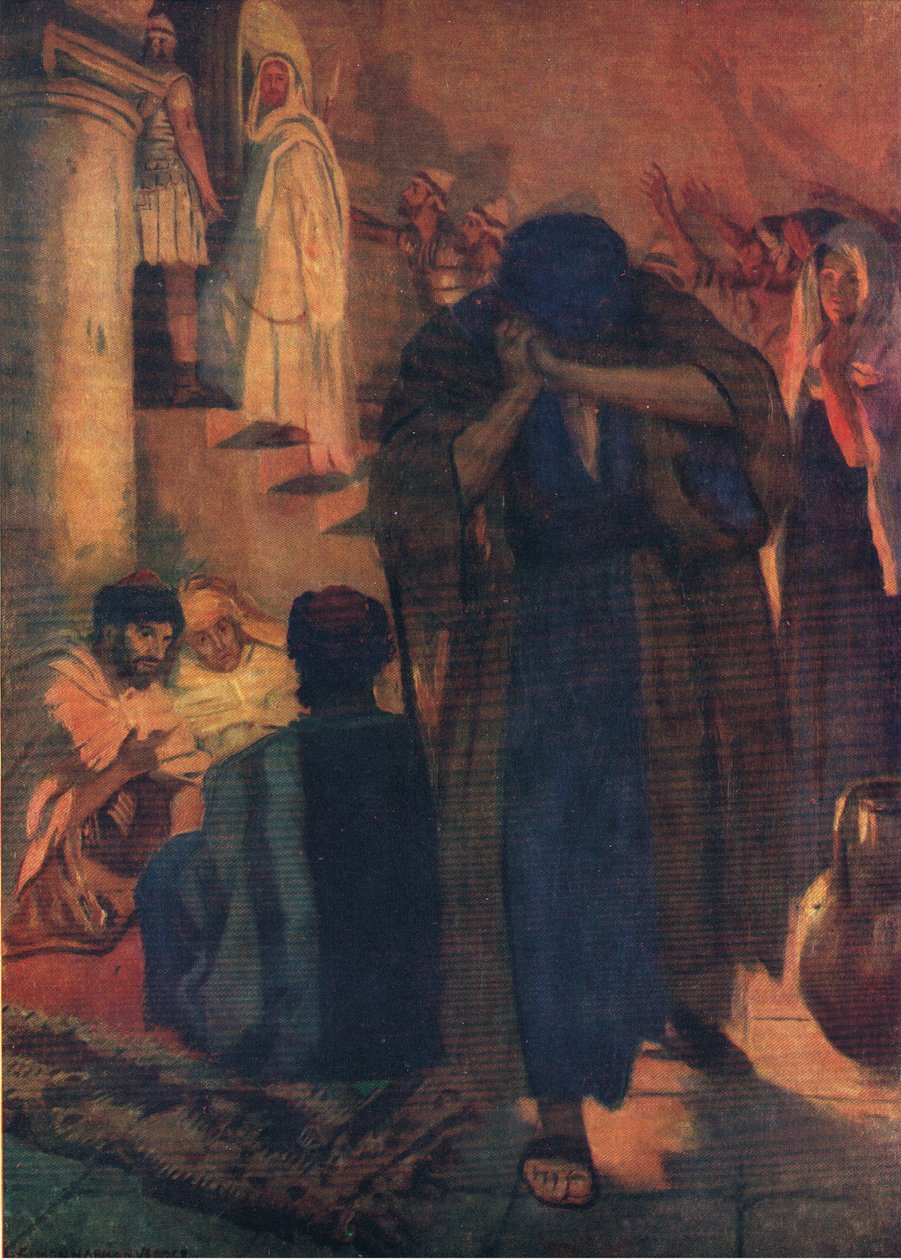 Pierre renie son maître, tiré de Le Livre d