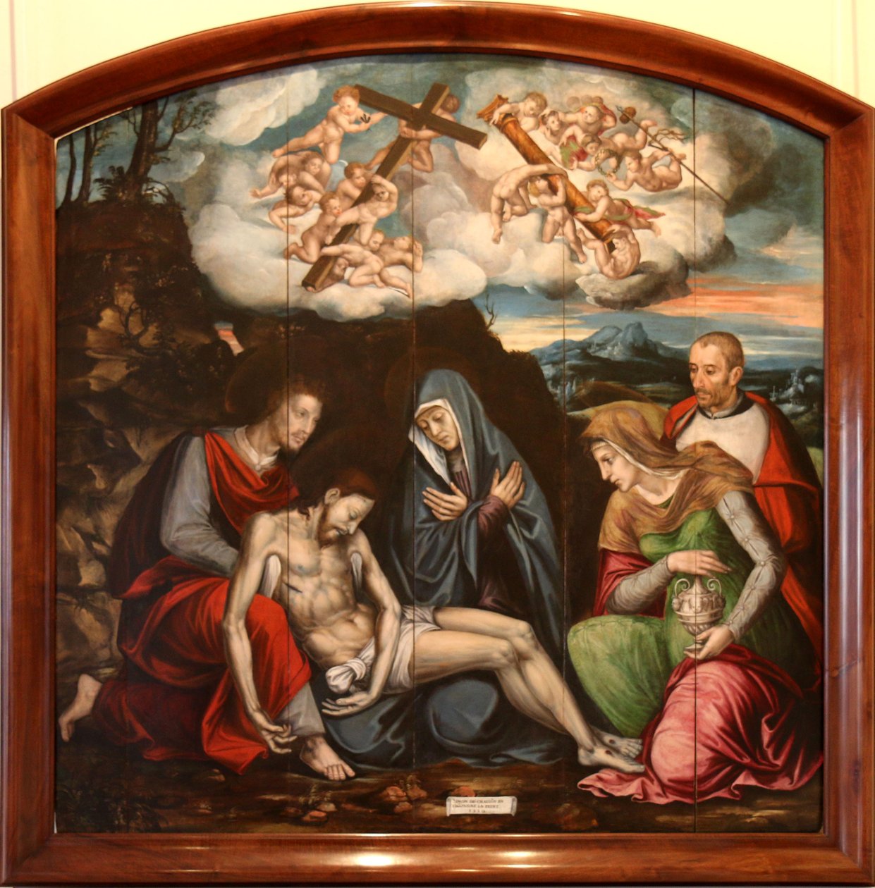 Déploration sur le Christ mort - Simon de Châlons