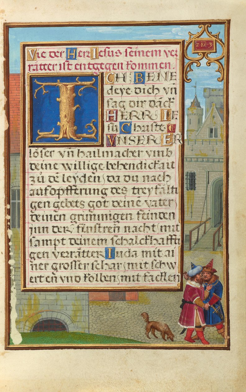 Rand mit Joab, der Abner ersticht - Simon Bening