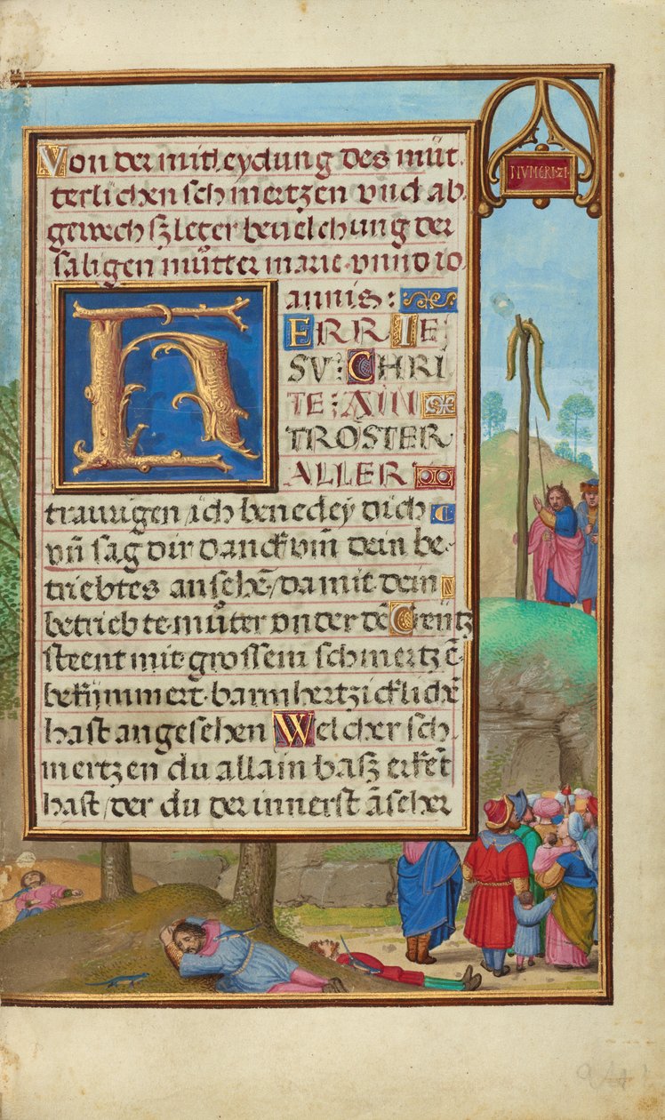 Frontière avec Moïse et le serpent d