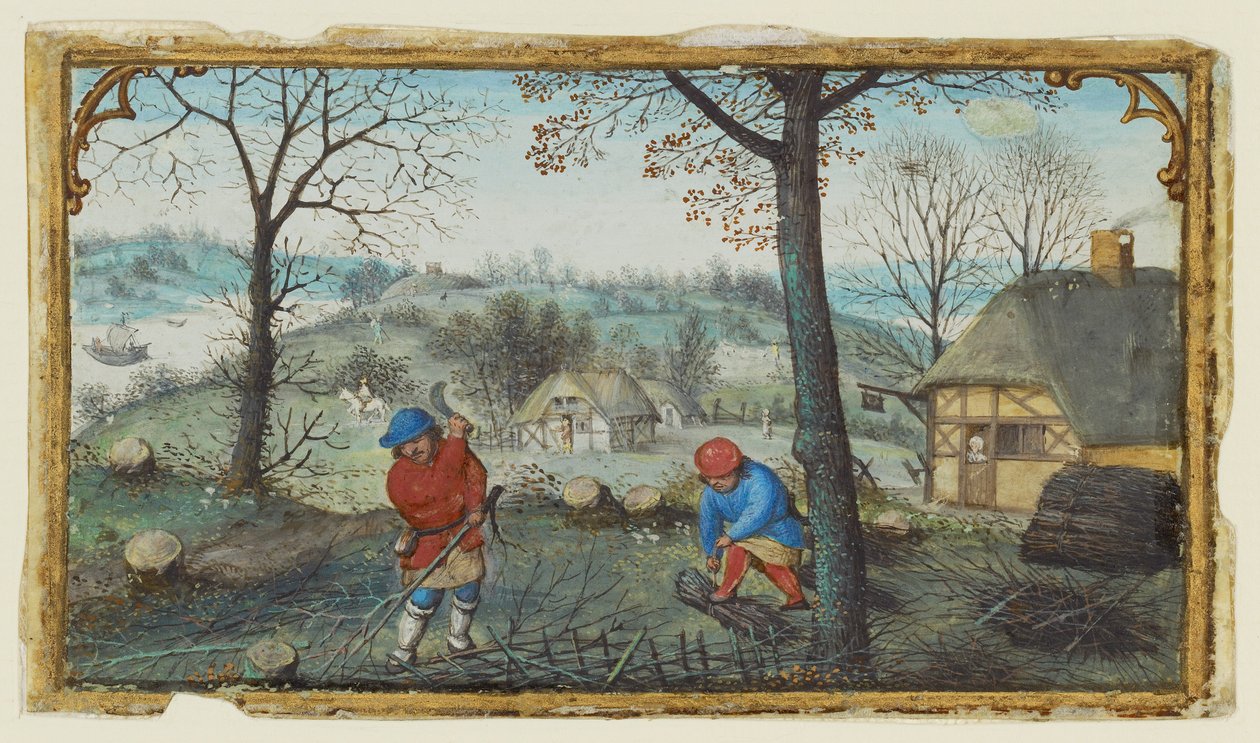 Ramassage de brindilles - Simon Bening