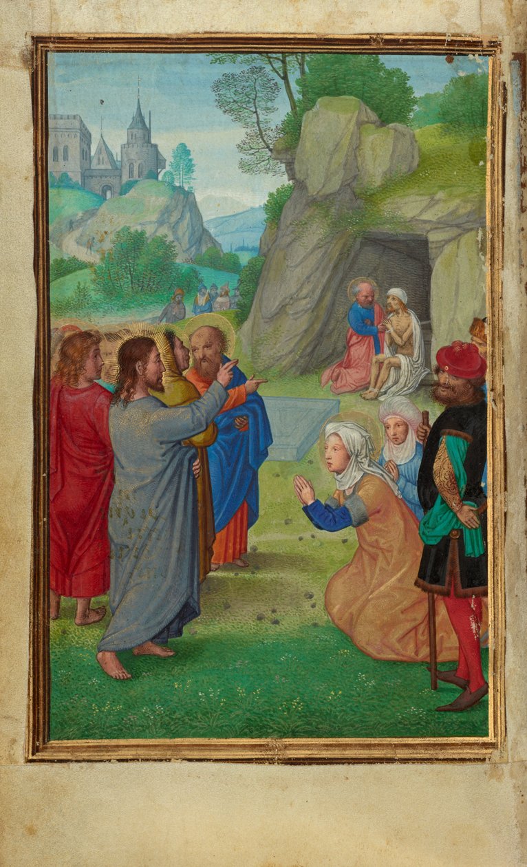 Die Auferweckung des Lazarus - Simon Bening