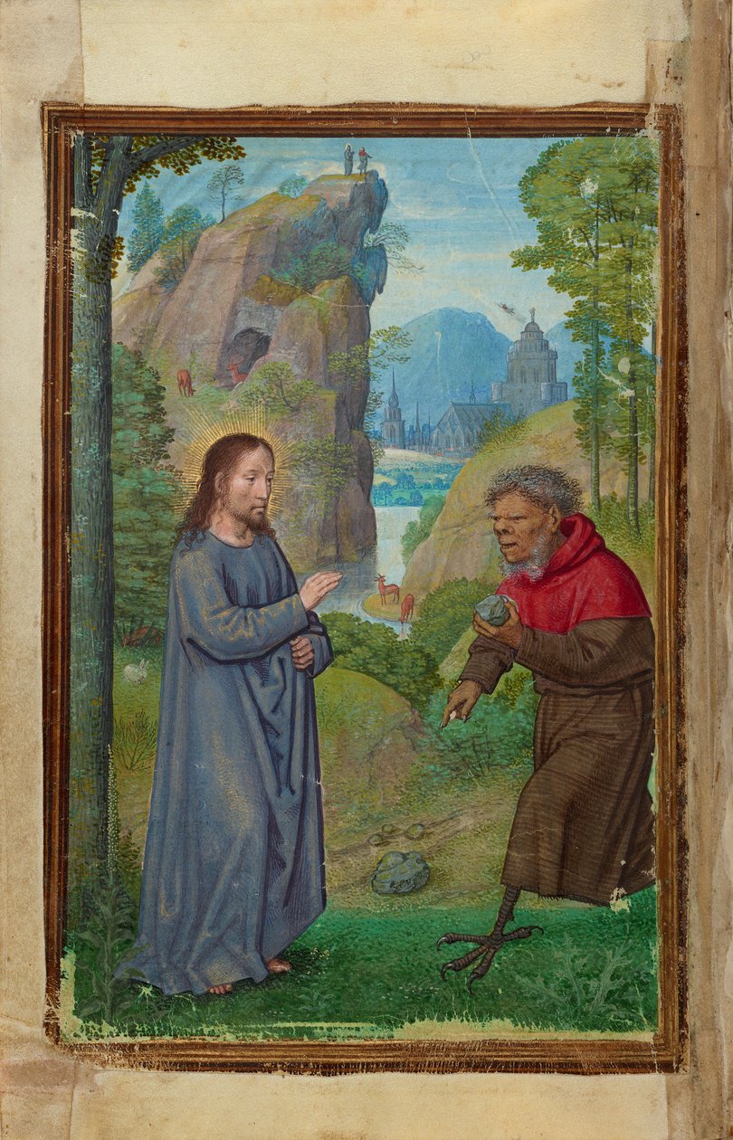 Die Versuchung Christi - Simon Bening