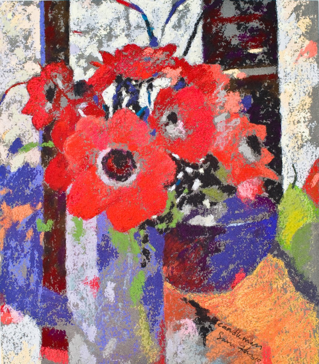 Chandelle, 2010 (pastel sur papier) - Simon Fletcher