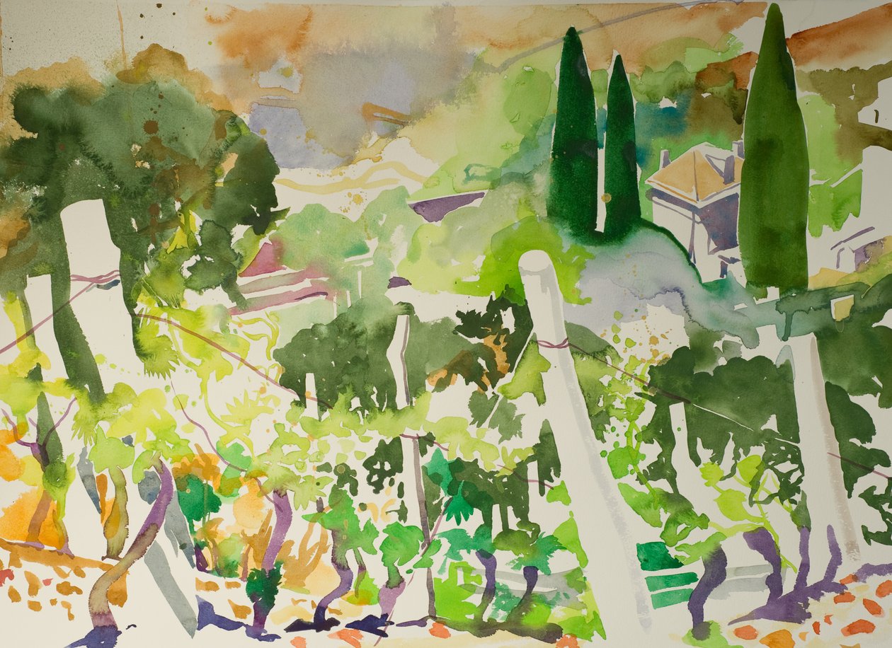 La Billiere (aquarelle sur papier) - Simon Fletcher