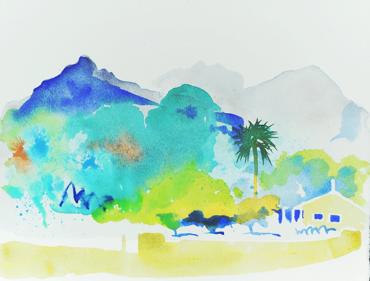Route de Soller, 2015 (couleur de l