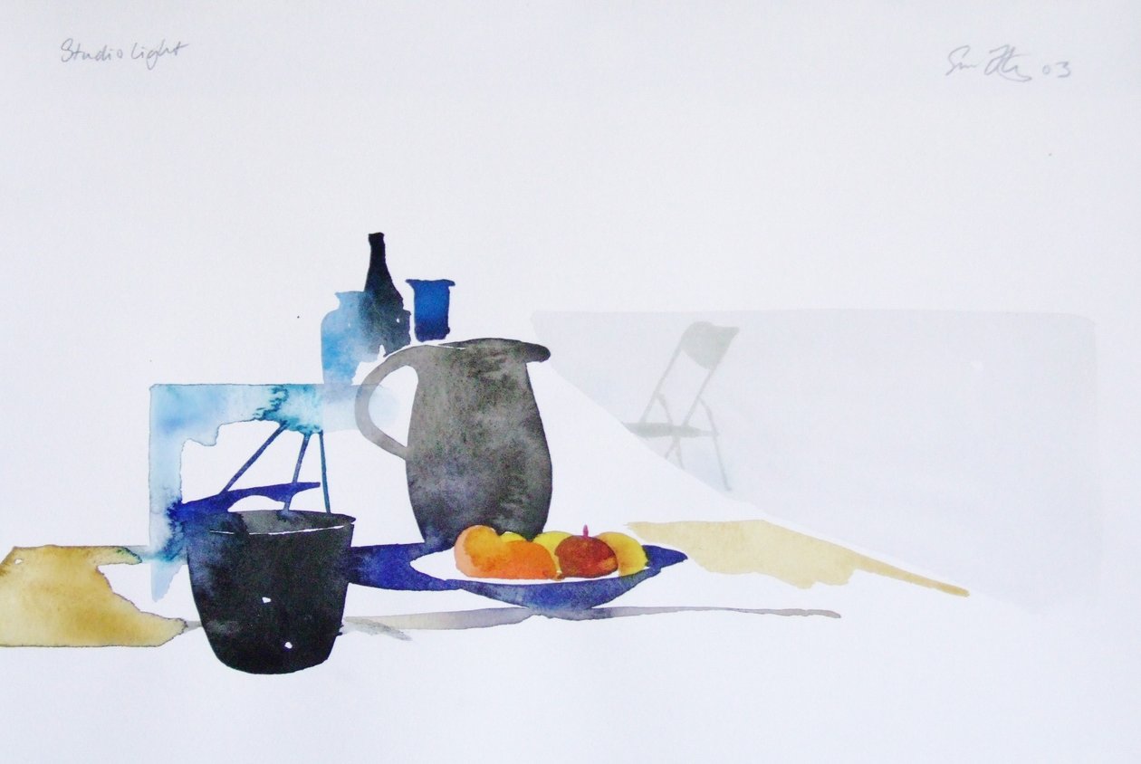 Studio Light (aquarelle sur papier) - Simon Fletcher