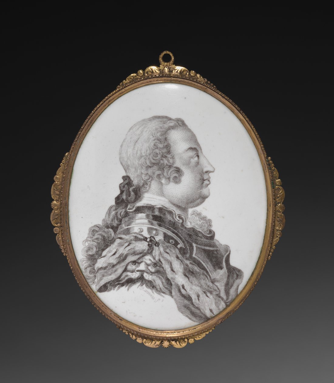 Plaque Ovale, Duc de Cumberland - Simon Francois Ravenet