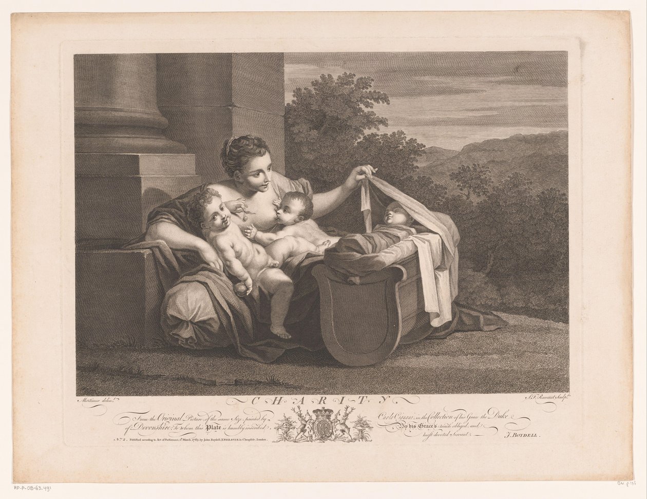 Caritas - Simon François Ravenet (le vieux)