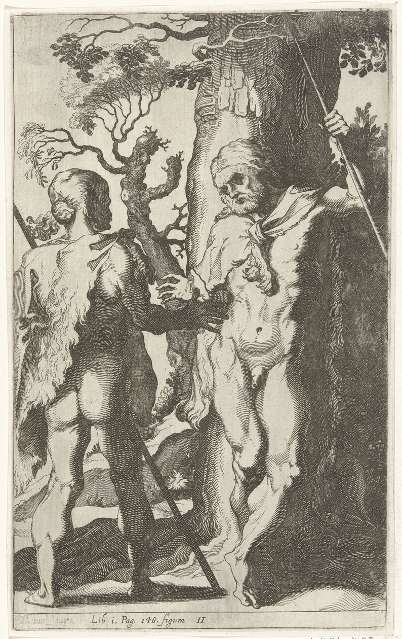Deux hommes germaniques - Simon Frisius