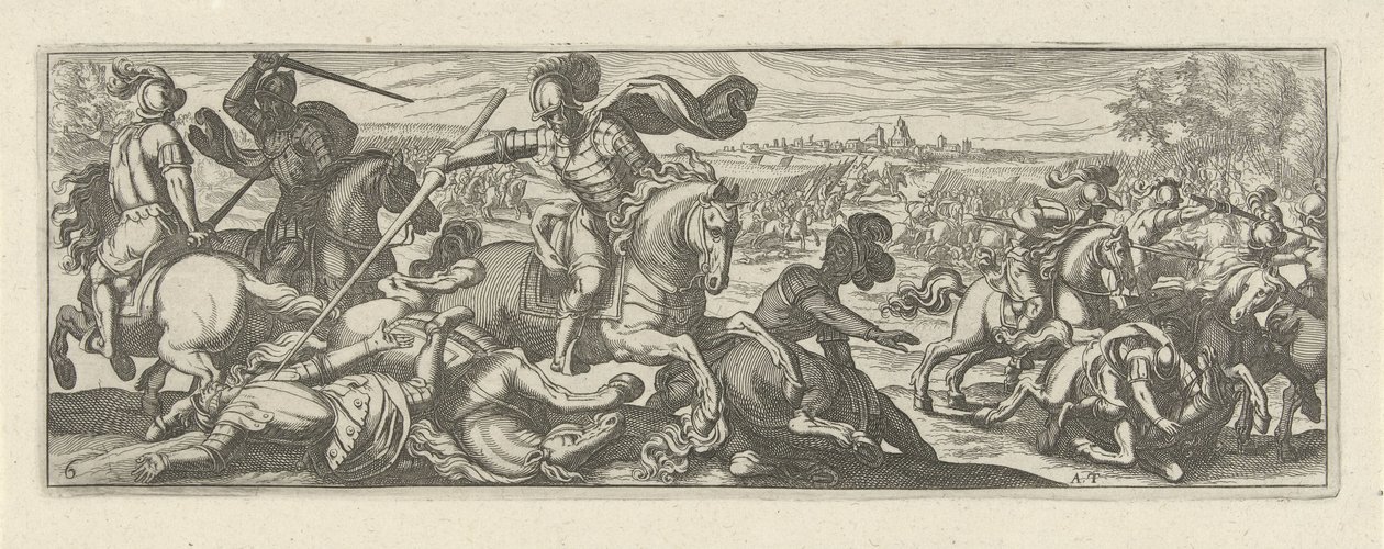Bataille (Cavalerie) - Simon Frisius
