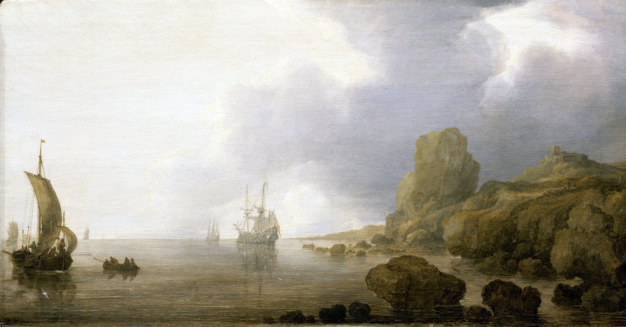 Bateaux dans les eaux peu profondes d