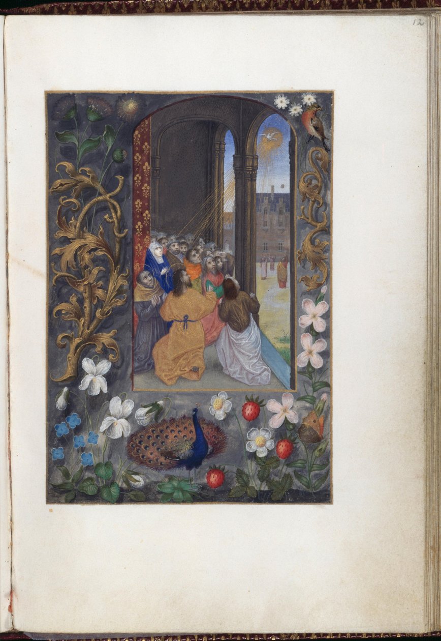 Effusion du Saint-Esprit - Simon Marmion
