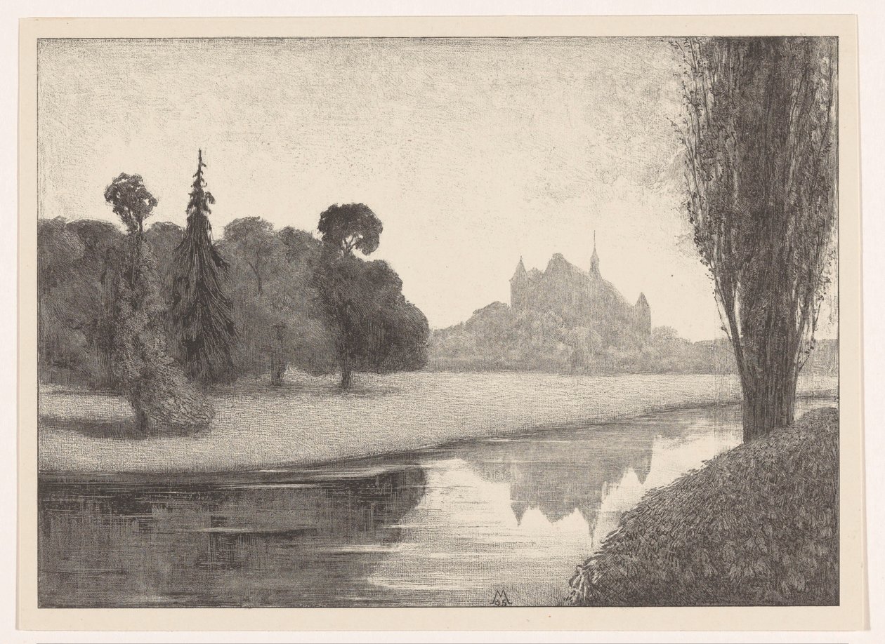 Parc près du château - Simon Moulijn