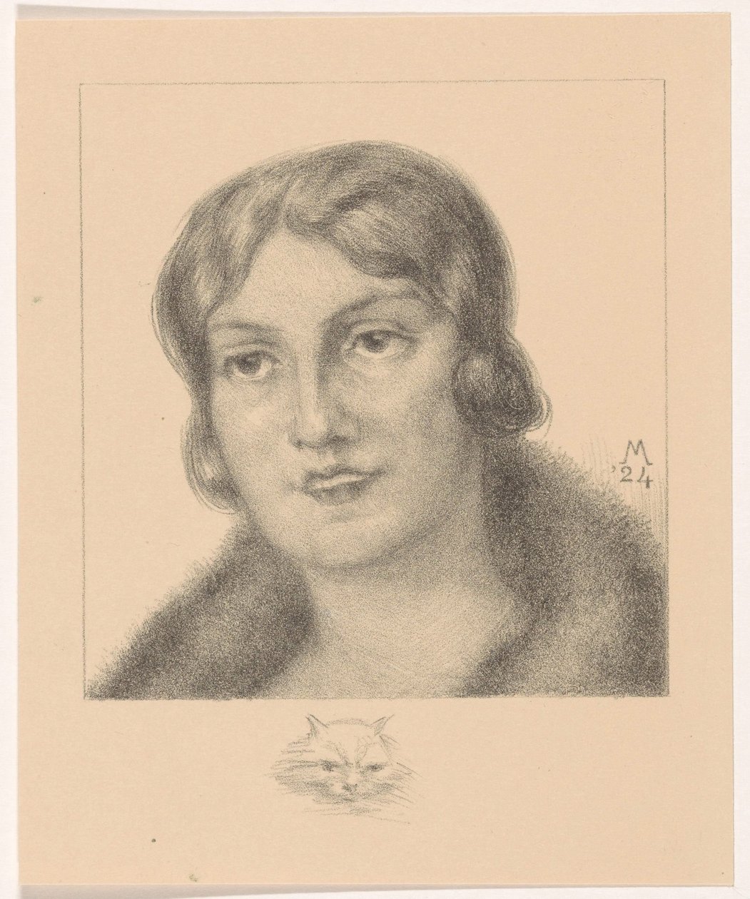 Portrait de Mme van Tienhoven-Hoyack - Simon Moulijn