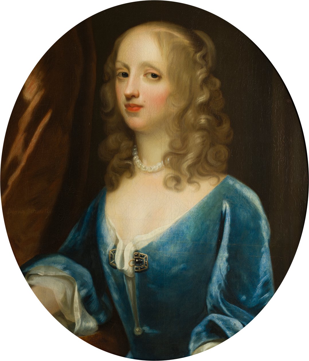 Portrait de Lady Diana Russell (1622-1694), vicomtesse Newport, c.1660-94 - Simon Peeterz Verelst