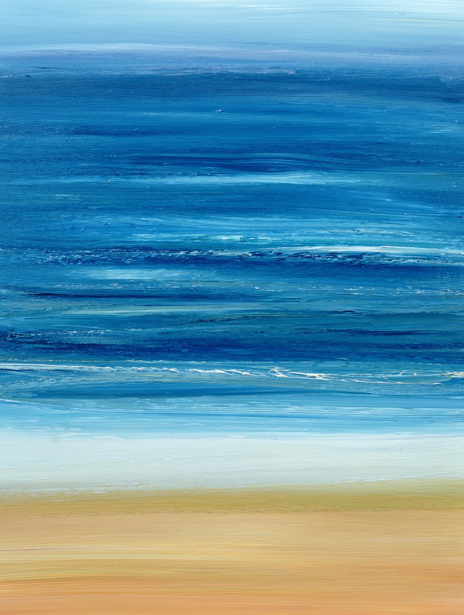 Atlantique, 2008 (huile sur carton) - Simon Tarrant