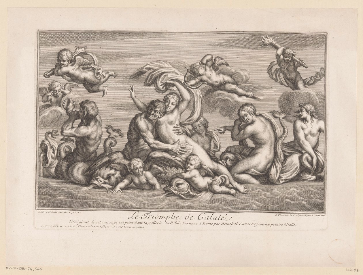 Triomphe de Galatée - Simon Thomassin