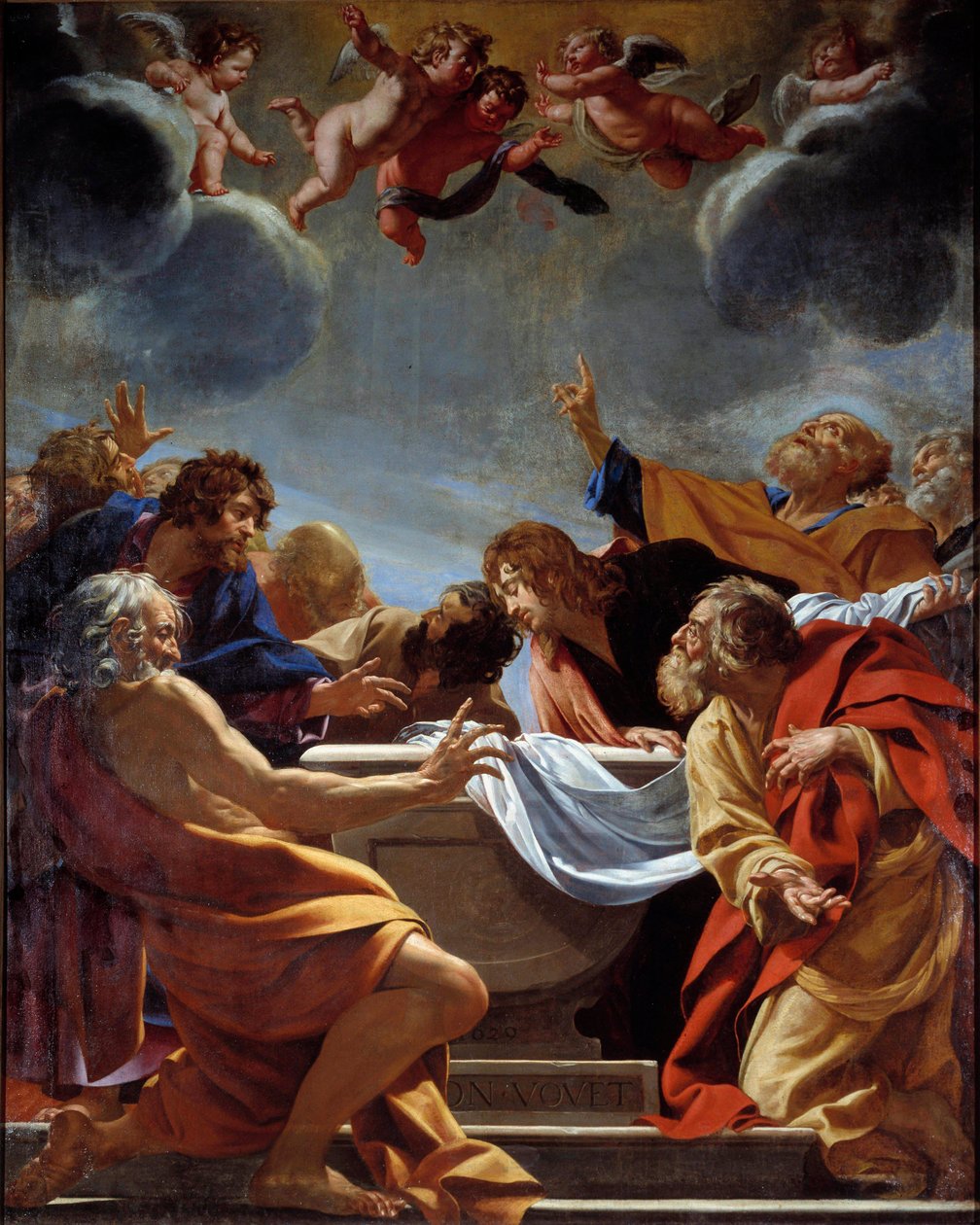 Les Apôtres au tombeau de la Vierge - Simon Vouet