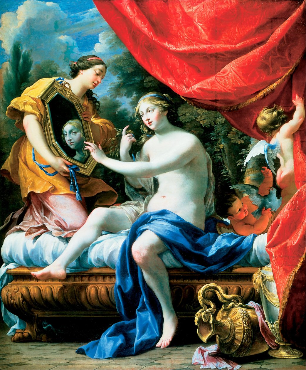 La Toilette de Vénus - Simon Vouet