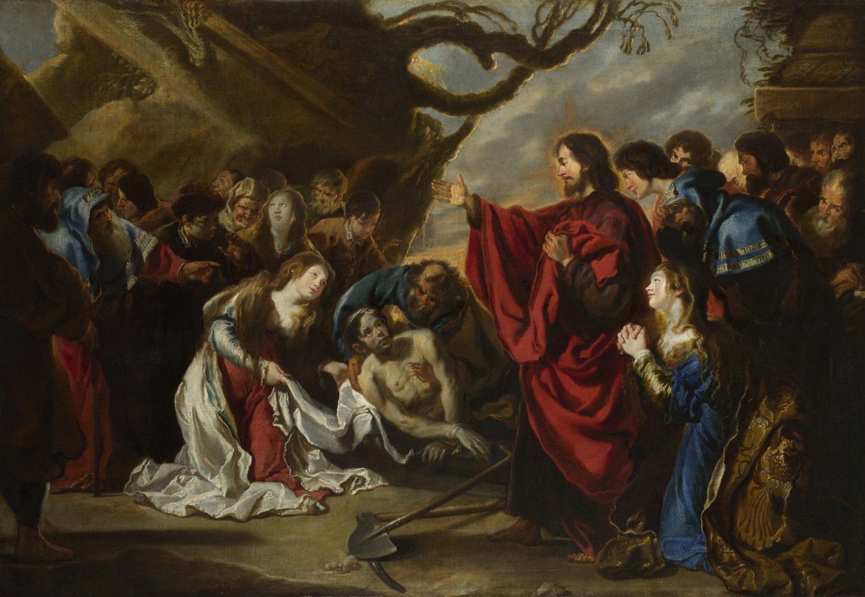 La Résurrection de Lazare - Simon de Vos
