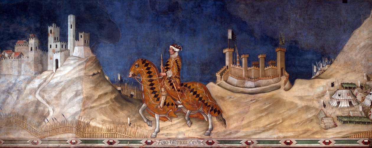 Guidoriccio da Fogliano - Simone Martini