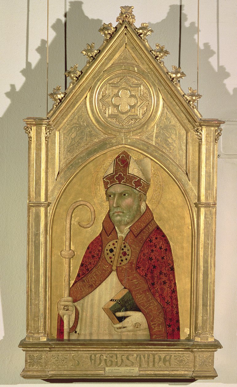 Saint Augustin, années 1320 - Simone Martini