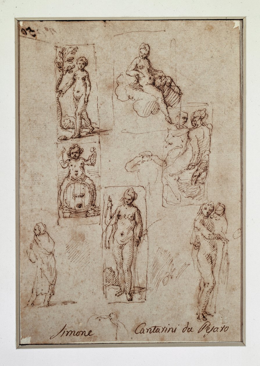 Dessins et esquisses - Simone Cantarini