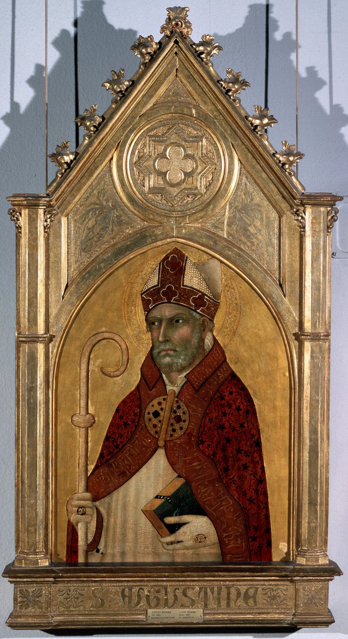 Saint Augustin, années 1320 - Simone Martini