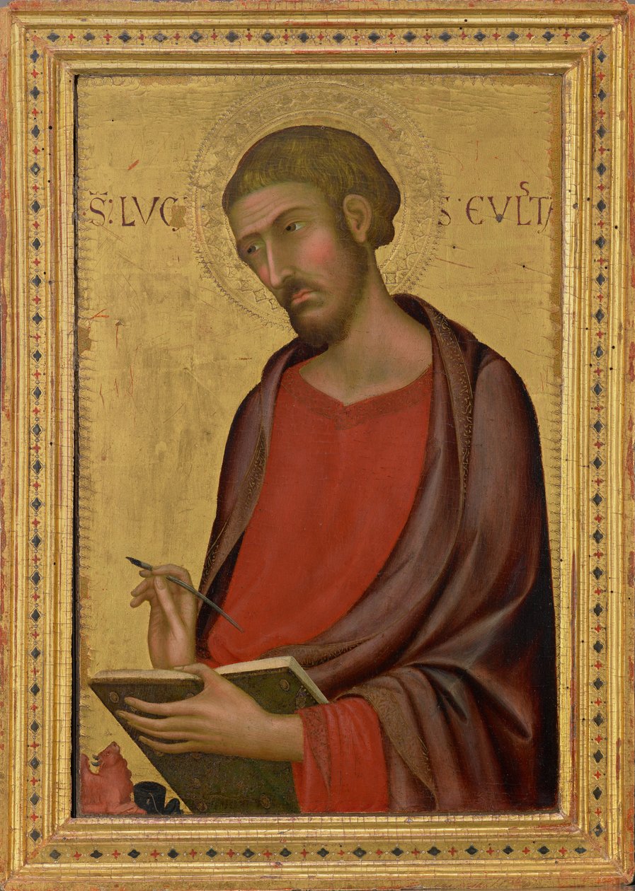 Saint Luc - Simone Martini