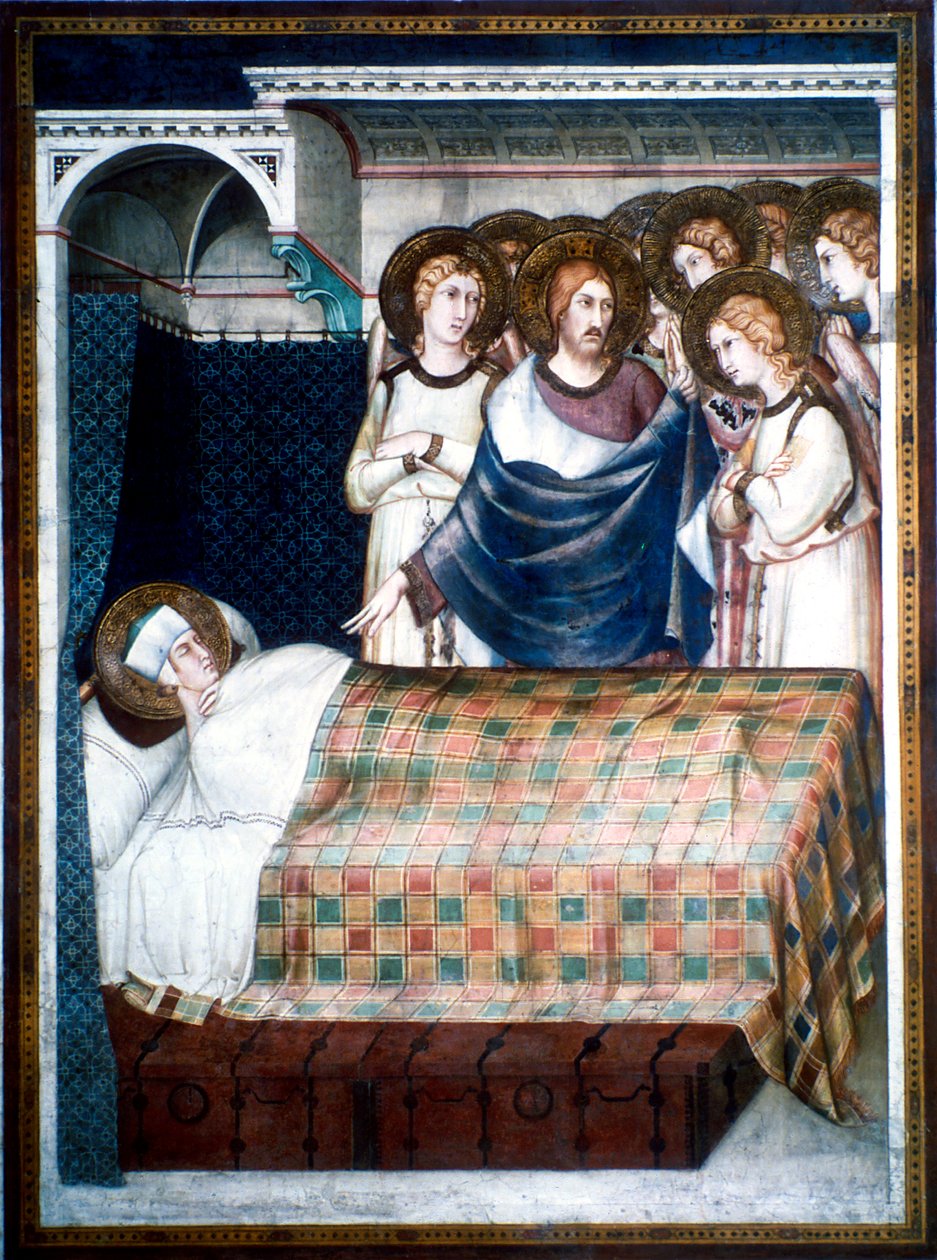 Le rêve de Saint Martin, 14ème siècle - Simone Martini